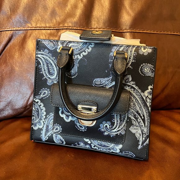 MICHAEL Michael Kors Bags Michael Kors Bridgette Navy Paisley